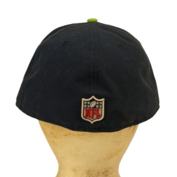 Men's New Era '59Fifty' Fitted (7 5/8) NFL Seattle Seahawks Cap - Picture 4 of 6